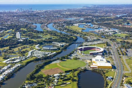 Aerial Image of METRICON STADIUM
