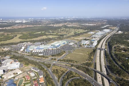 Aerial Image of WESTFIELD SHOPPING CENTRE HELENSVALE