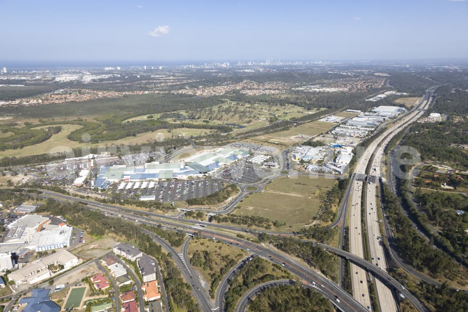 Aerial Image of Westfield Shopping Centre Helensvale