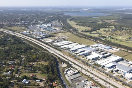 Aerial Image of HELENSVALE AERIAL PHOTO