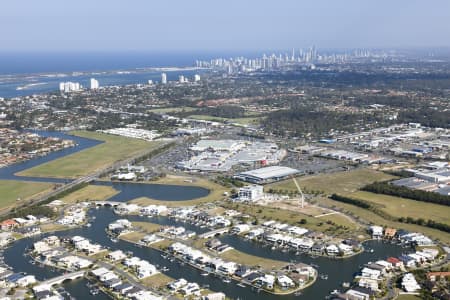 Aerial Image of HARBOUR QUAYS BIGGERA WATERS