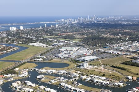 Aerial Image of HARBOUR QUAYS BIGGERA WATERS