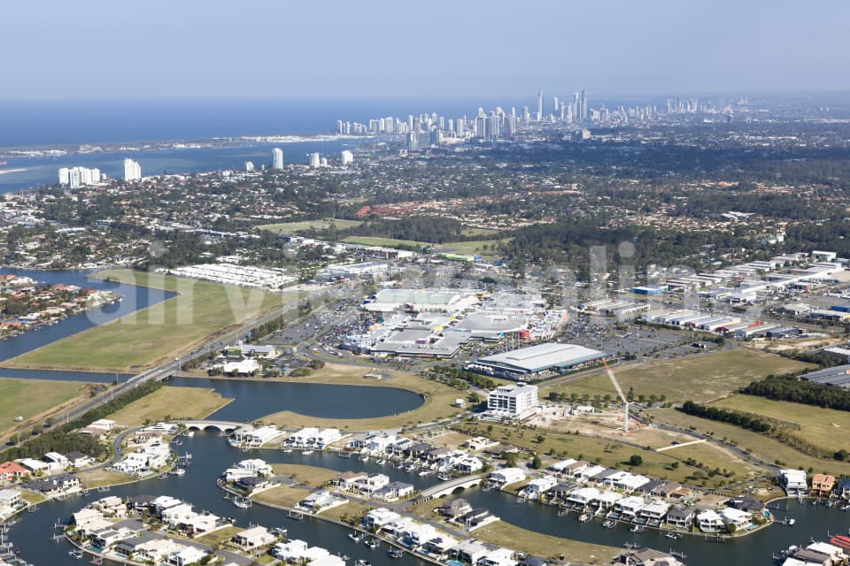 Aerial Image of Harbour Quays Biggera Waters