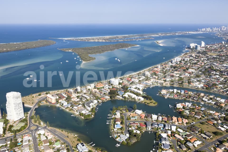 Aerial Image of Biggera Waters Aerial Photo