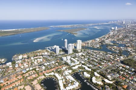 Aerial Image of RUNAWAY BAY AERIAL PHOTO
