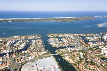 Aerial Image of RUNAWAY BAY AERIAL PHOTO