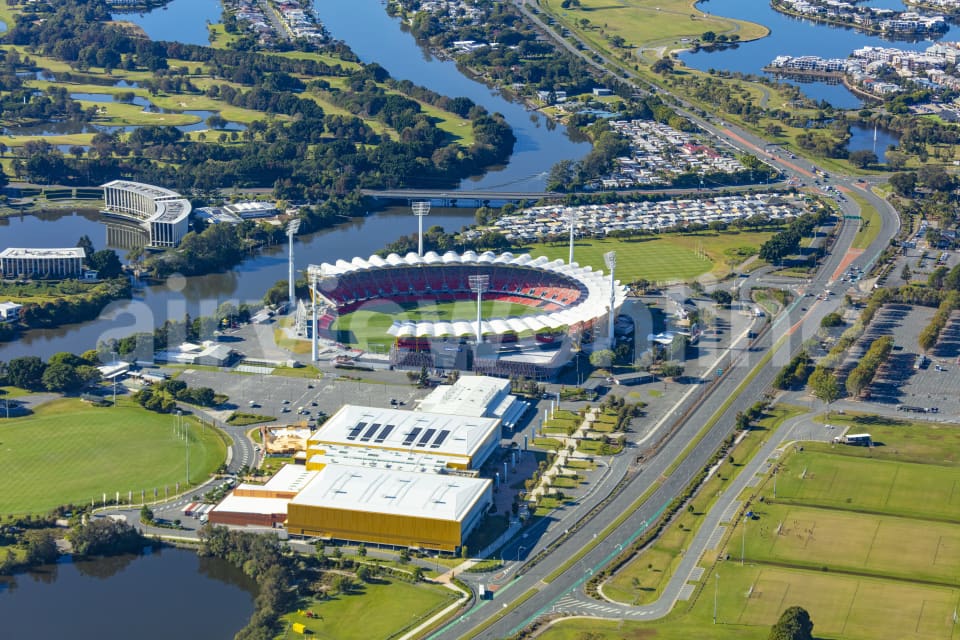 Aerial Image of Metricon Stadium