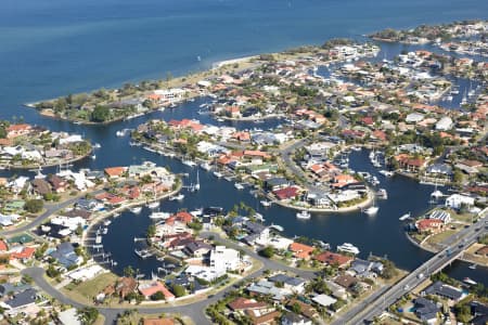 Aerial Image of RUNAWAY BAY AERIAL PHOTO