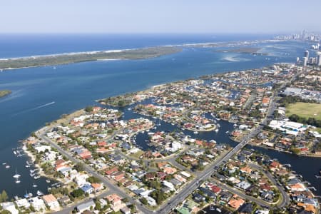 Aerial Image of RUNAWAY BAY AERIAL PHOTO