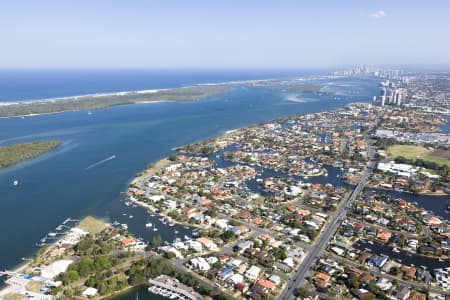 Aerial Image of RUNAWAY BAY AERIAL PHOTO