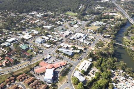 Aerial Image of NERANG CBD