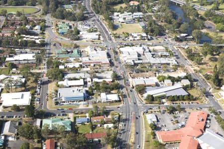 Aerial Image of NERANG CBD
