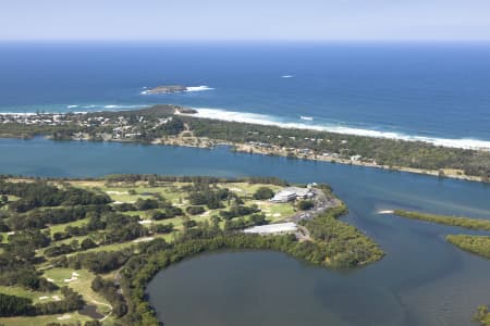 Aerial Image of COOLANGATTA & TWEED HEADS GOLF COURSE