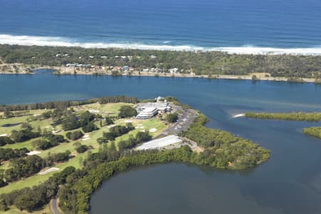Aerial Image of COOLANGATTA & TWEED HEADS GOLF COURSE