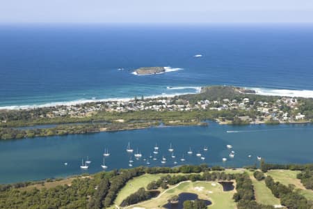 Aerial Image of FINGAL HEAD AERIAL PHOTO