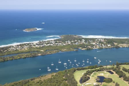 Aerial Image of FINGAL HEAD AERIAL PHOTO