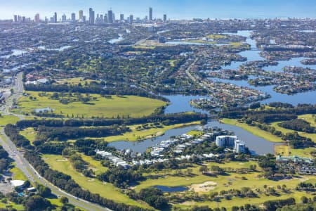 Aerial Image of LAKELANDS GOLF COURSE