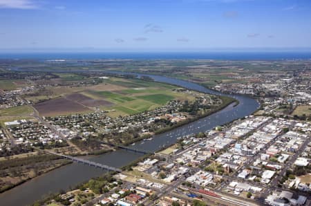 Aerial Image of BUNDABERG