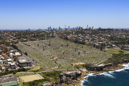 Aerial Image of WAVERLEY CEMETARY