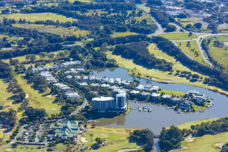 Aerial Image of LAKELANDS GOLF COURSE