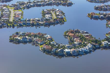 Aerial Image of CLEAR ISLAND WATERS