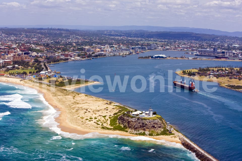 Aerial Image of Nobbys Beach