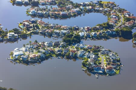 Aerial Image of CLEAR ISLAND WATERS