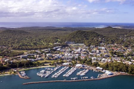 Aerial Image of NELSON BAY