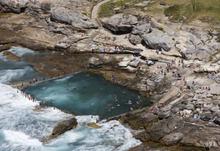 Aerial Image of MAHON TIDAL POOL - LIFESTYLE