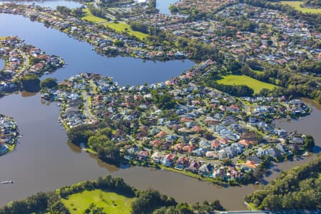 Aerial Image of CLEAR ISLAND WATERS