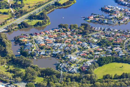 Aerial Image of CLEAR ISLAND WATERS