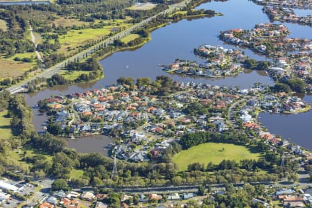 Aerial Image of CLEAR ISLAND WATERS