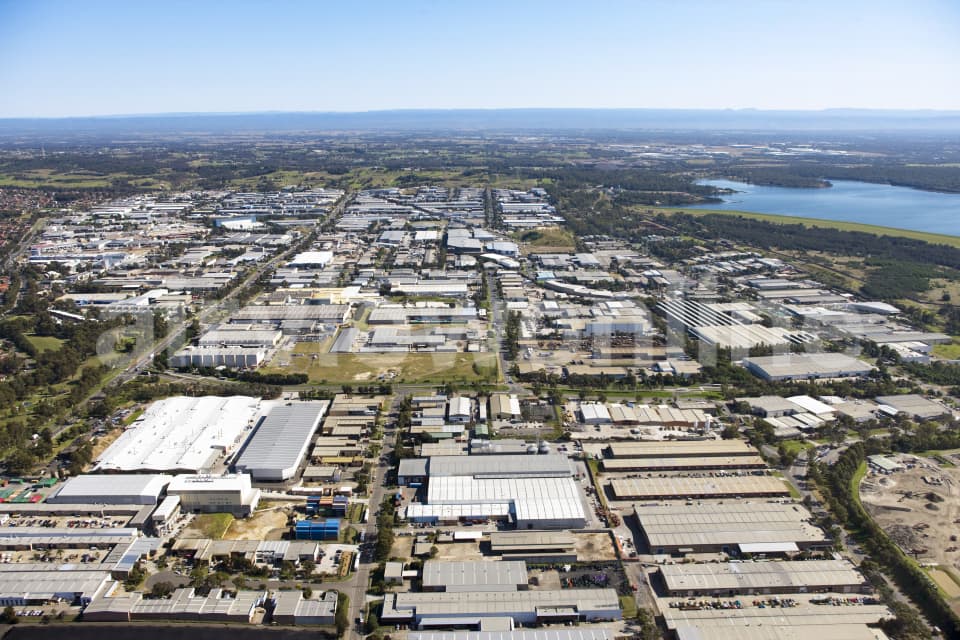 Aerial Image of Wetherill Park Industrial Area