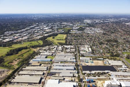 Aerial Image of WETHERILL PARK INDUSTRIAL AREA