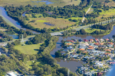 Aerial Image of CLEAR ISLAND WATERS