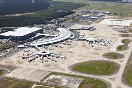 Aerial Image of BRISBANE INTERNATIONAL AIRPORT