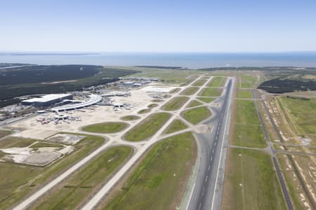Aerial Image of BRISBANE INTERNATIONAL AIRPORT