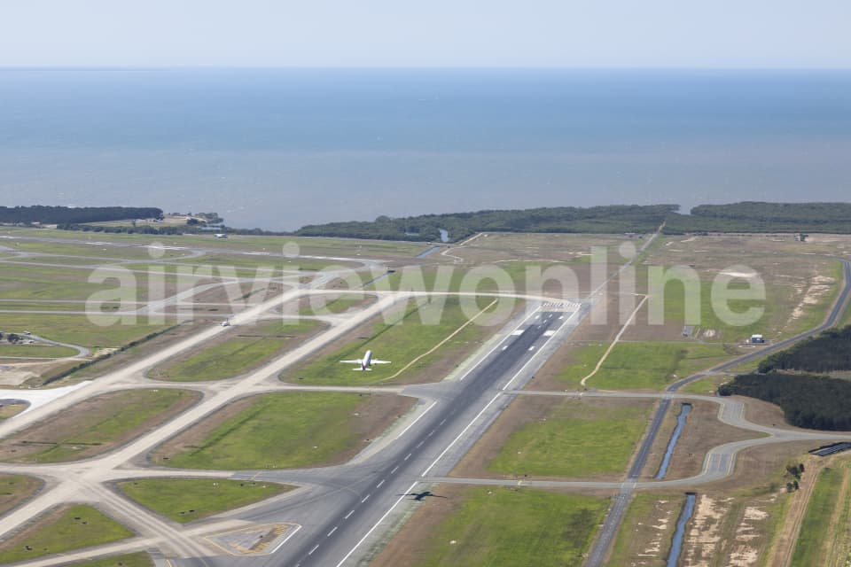 Aerial Image of Brisbane International Airport