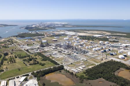 Aerial Image of CALTEX REFINERY LYTTON