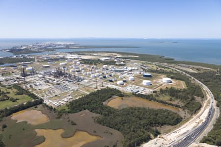 Aerial Image of CALTEX REFINERY LYTTON