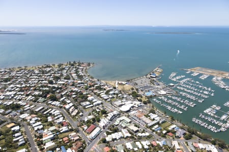 Aerial Image of AERIAL PHOTO MANLY QLD