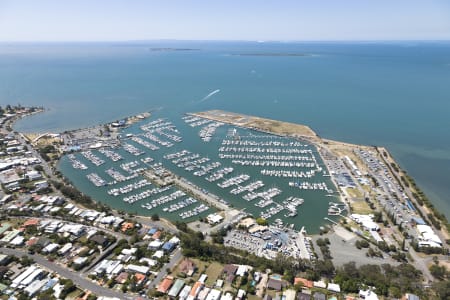 Aerial Image of AERIAL PHOTO MANLY QLD