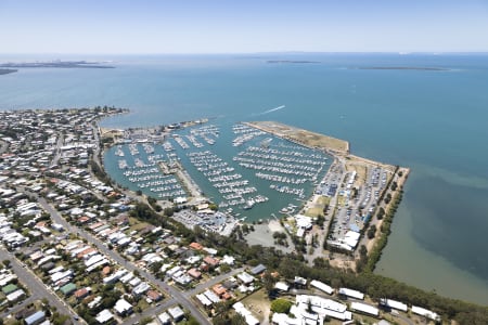 Aerial Image of AERIAL PHOTO MANLY QLD