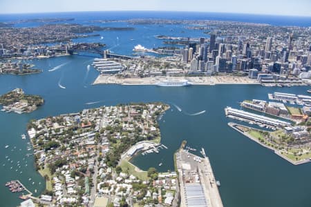 Aerial Image of BALMAIN TO SYDNEY CBD