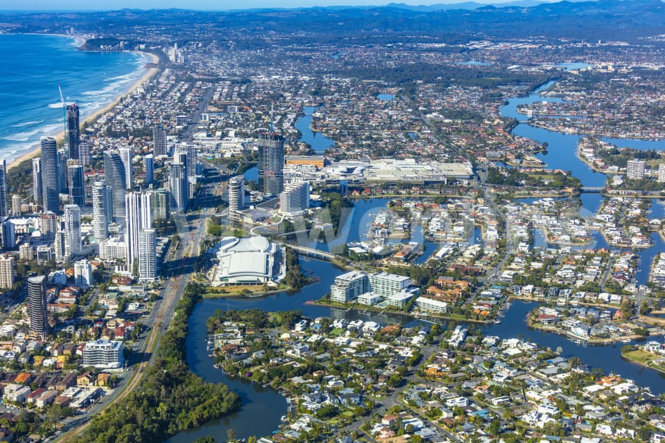 Aerial Image of Gold Coast Convention Centre