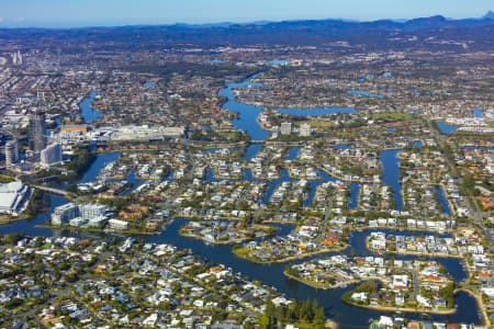 Aerial Image of BROADBEACH WATERS