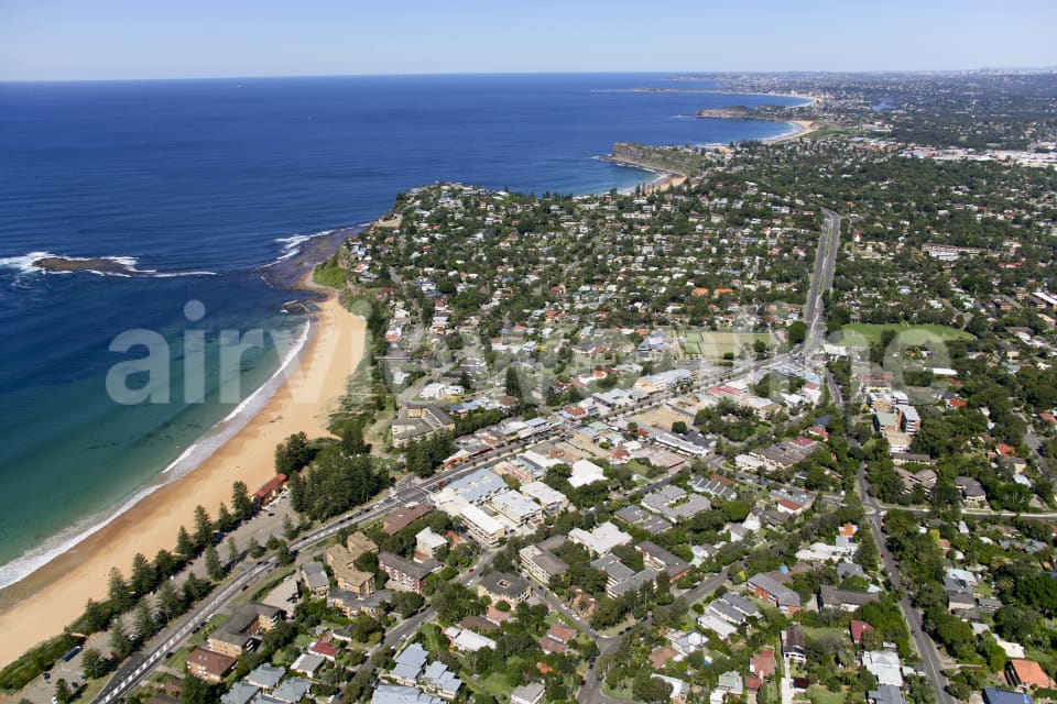 Aerial Image of Newport Looking South