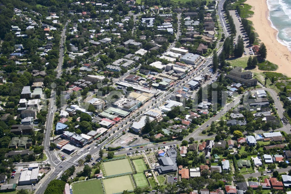 Aerial Image of Newport Shops