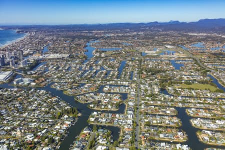 Aerial Image of BROADBEACH WATERS