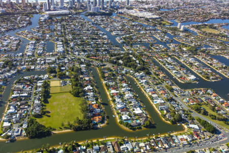 Aerial Image of BROADBEACH WATERS